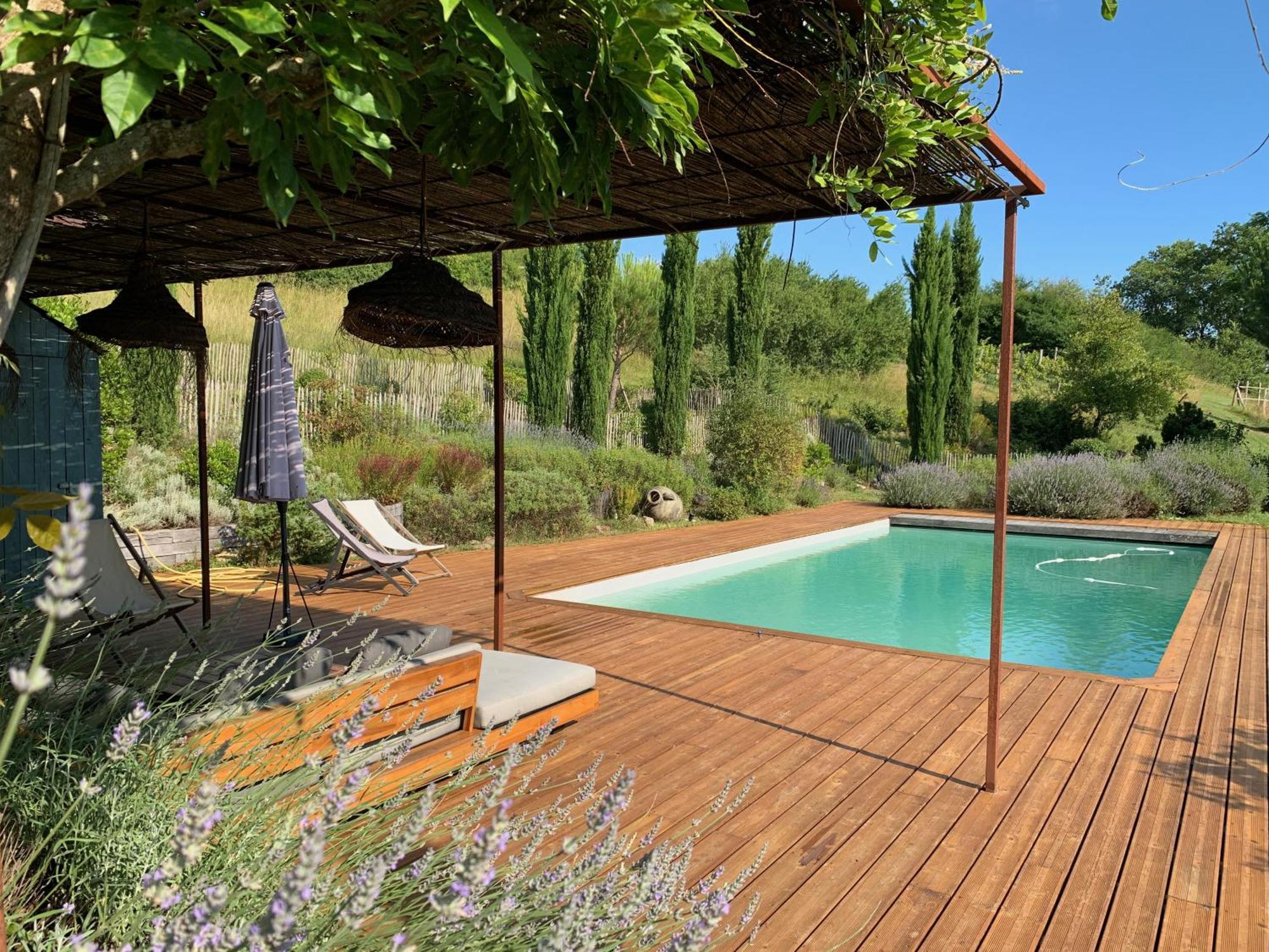 Le Sechoir De Valadon Villa Aillas ภายนอก รูปภาพ